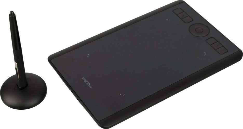 Графический планшет Wacom Intuos Pro PTH-460 A6,  черный [pth460k0b]